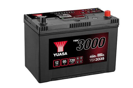 YUASA 12V 95Ah 720A SMF 304X174X225 -/+