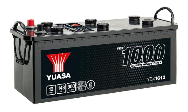 YUASA 143Ah 900A 12V SHD AKU 513x189x223 +/- otsal