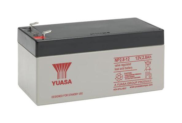 Yuasa aku NP2.8-12 2,8Ah 134X67X64
