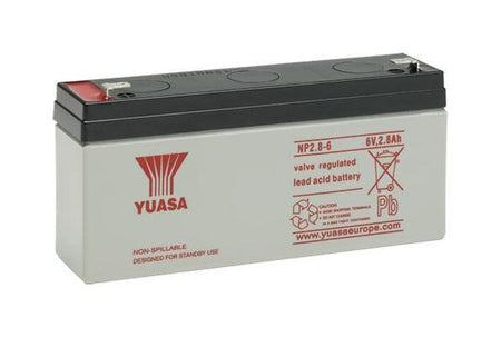 Yuasa aku NP2.8-6 2,8Ah 134X34X64