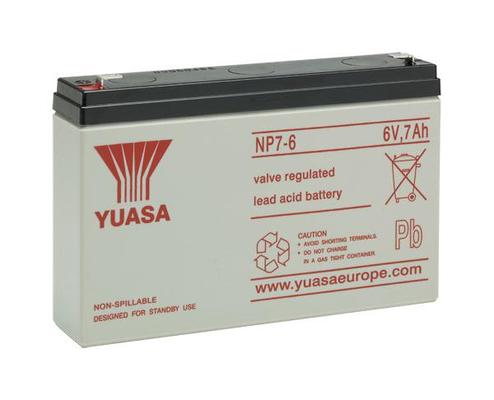 Yuasa aku NP7-6 7Ah 151X34X97