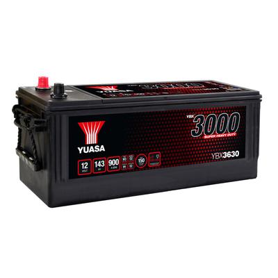 YUASA SHD 12V 143Ah 900A 513X189X223 OTSAL +/-